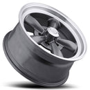17x8 Vision 141H Legend 5 Gunmetal Machined 5x114.3 5x4.5 ET0 Wheel Rim