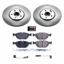 PowerStop OE Stock Replacement Low-Dust Ceramic Brake Pad and Rotor Kit
