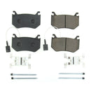 PowerStop Z17 Evolution Ceramic Brake Pads With Hardware
