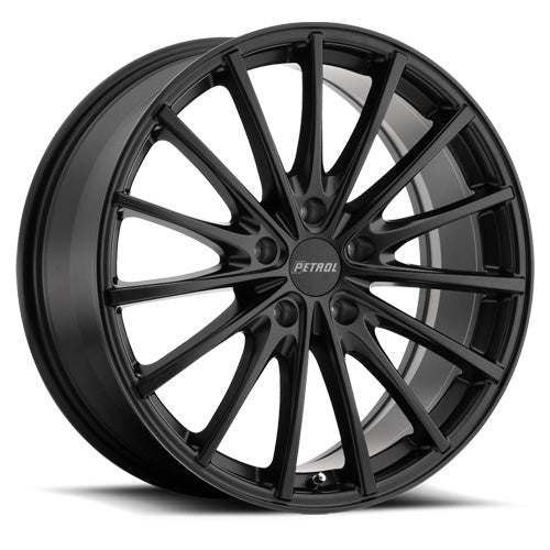 19X8 Petrol P3A M-BLK 5X112 ET40 wheel/rim