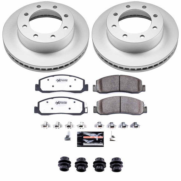 Z36 Truck & Tow Premium Carbon-Fiber Ceramic Brake Pad and Fully Coated Rotor Ki