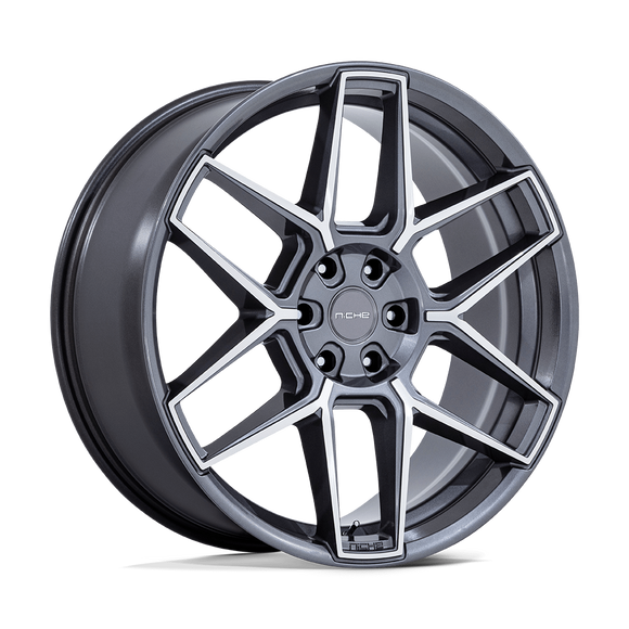 20x9 Niche NC281 Rise Anthracite With Machined Face 5x114.3 ET35 CB72.56 Wheel