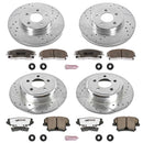 PowerStop Z26 Street Performance Ceramic Brake Pad and Drilled & Slotted Rotor K