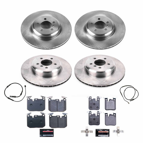 PowerStop Track Day High-Performance Brake Pad and Rotor Kit