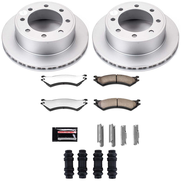 Z36 Truck & Tow Premium Carbon-Fiber Ceramic Brake Pad and Fully Coated Rotor Ki