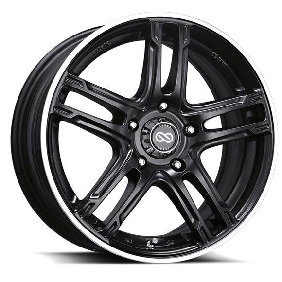 17x7 Enkei FD-05 Black Wheel/Rim 5x112 5-112 17-7 ET50