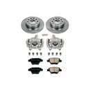 PowerStop OE Stock Replacement Low-Dust Ceramic Brake Pad, Rotor and Caliper Kit