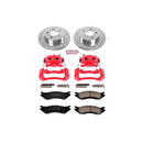 PowerStop Z23 Daily Driver Carbon-Fiber Ceramic Pads Drilled & Slotted Rotor & C