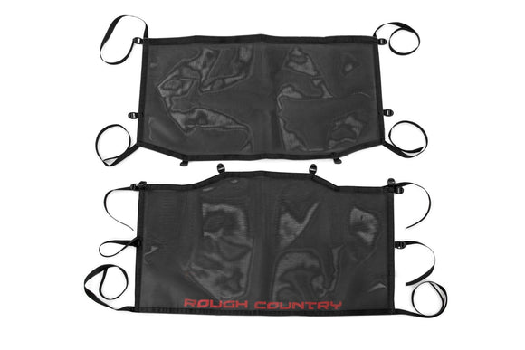 Rough Country Mesh Bikini Top Plus Black For Jeep Gladiator JT 4WD 20-22
