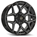 4Play Gen3 4P06 22x9 Black Brushed Face Tinted Wheel 6x139.7 ET12 CB106.1