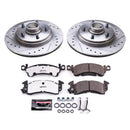 PowerStop Z26 Street Performance Ceramic Brake Pad and Drilled & Slotted Rotor K