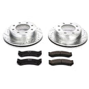 PowerStop Z23 Daily Driver Carbon-Fiber Ceramic Brake Pad and Drilled & Slotted