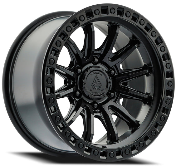 20x9 Arena Wheel Mission Satin Black Wheel 6x139.7 ET0 CB106.1