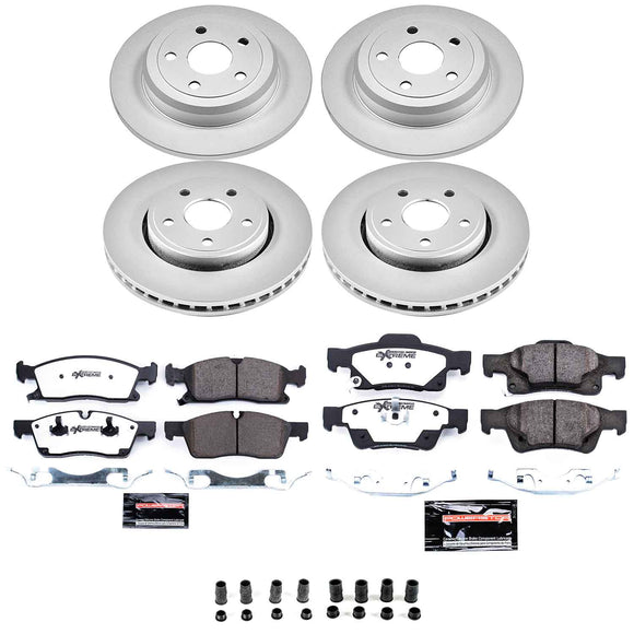Z36 Truck & Tow Premium Carbon-Fiber Ceramic Brake Pad and Fully Coated Rotor Ki