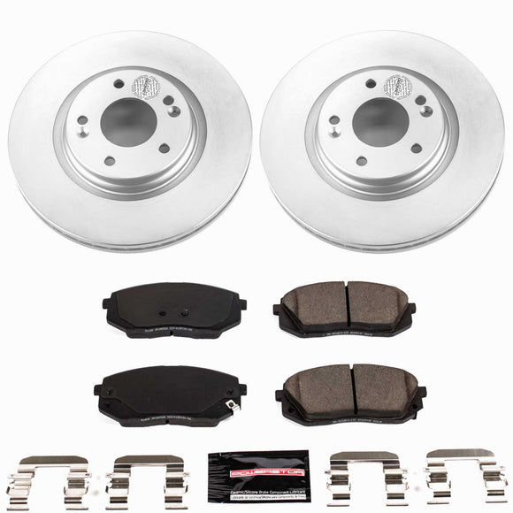 Z23 Daily Driver Premium Carbon-Fiber Ceramic Brake Pad and Fully Coated Rotor K