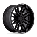 20x10 Fuel Off-Road D760 Clash Gloss Black 8x165.1 ET-18 CB125.1 Wheel Rim
