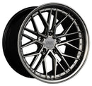 18x8.5 XXR 571 Chromium Black Wheel 5x4.5 ET25 CB73.1-2