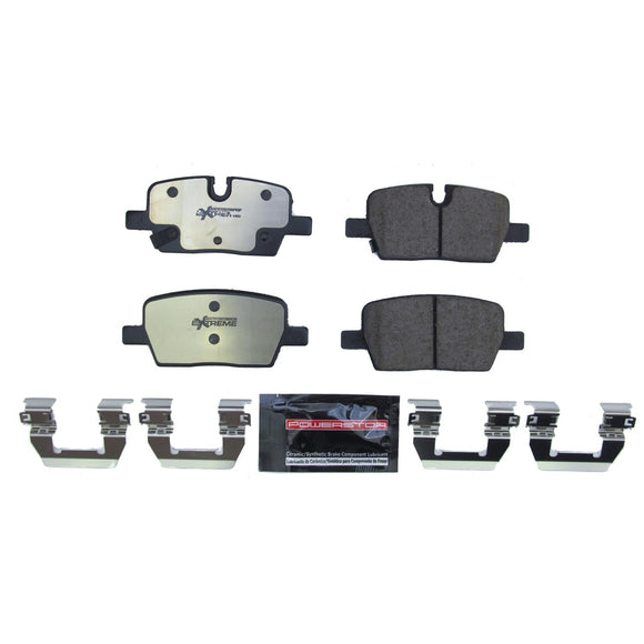 PowerStop Z36 Truck And Tow Carbon-Fiber Ceramic Brake Pads With Hardware