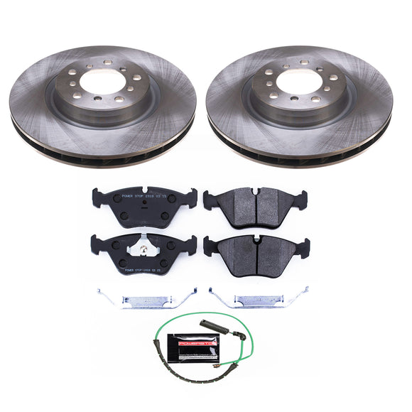 PowerStop Track Day Spec High-Performance Brake Pad and Rotor Kit