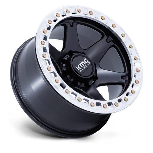 20X10 KMC KM238 VI Beadlock Raw Machined 8x165.1 ET-48 Wheel Rim