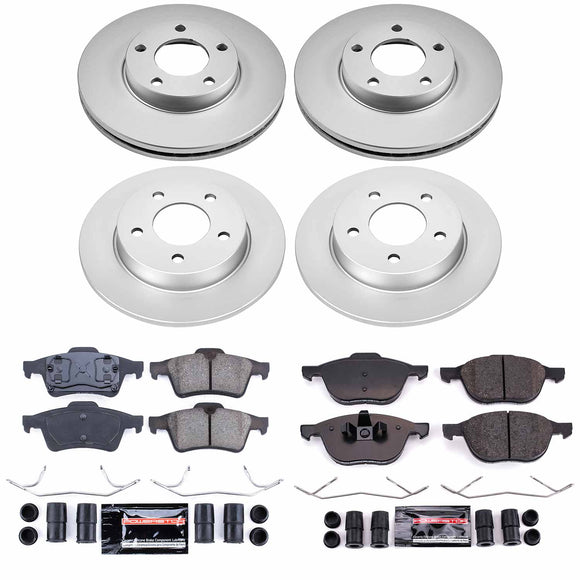 Z23 Daily Driver Premium Carbon-Fiber Ceramic Brake Pad and Fully Coated Rotor K