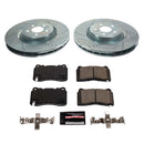 PowerStop Z23 Daily Driver Carbon-Fiber Ceramic Brake Pad and Drilled & Slotted