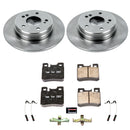PowerStop OE Stock Replacement Low-Dust Ceramic Brake Pad and Rotor Kit