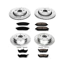 PowerStop Z23 Daily Driver Carbon-Fiber Ceramic Brake Pad and Drilled & Slotted
