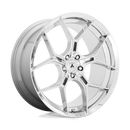 22X9 Asanti Black ABL-37 MONARCH Chrome 5X112 ET38 wheel/rim-1