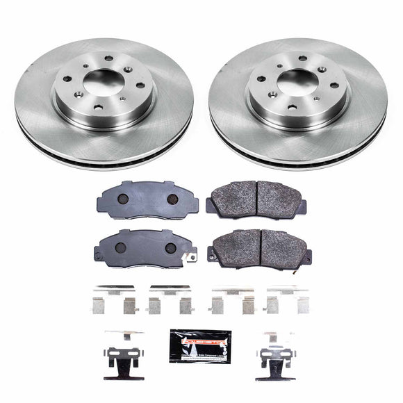 PowerStop Track Day High-Performance Brake Pad and Rotor Kit