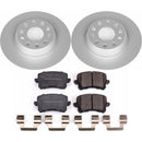 PowerStop Genuine Geomet Coated Rotor and Carbon-Fiber Ceramic Brake Pad Kit