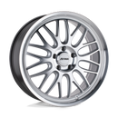 17x8 Petrol P4C Silver With Machined Face And Lip 5x105 ET40 CB72.1 Wheel Rim