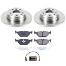 PowerStop OE Stock Replacement Low-Dust Ceramic Brake Pad and Rotor Kit