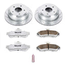 PowerStop Z26 Street Performance Ceramic Brake Pad and Drilled & Slotted Rotor K