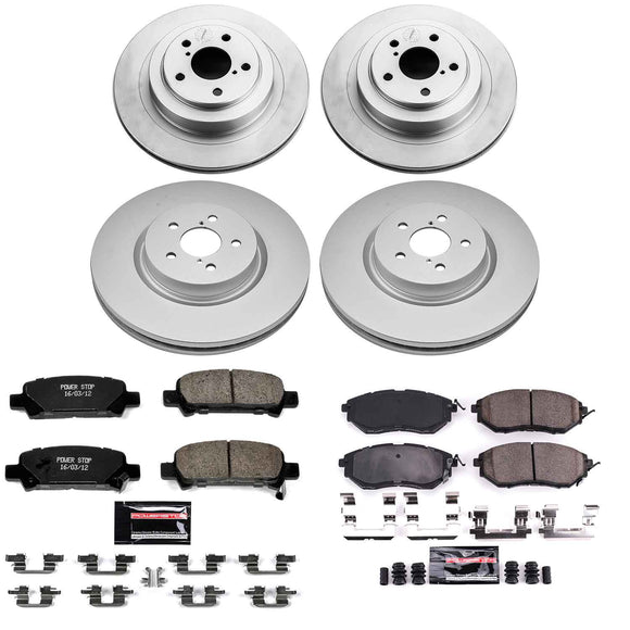 Z23 Daily Driver Premium Carbon-Fiber Ceramic Brake Pad and Fully Coated Rotor K