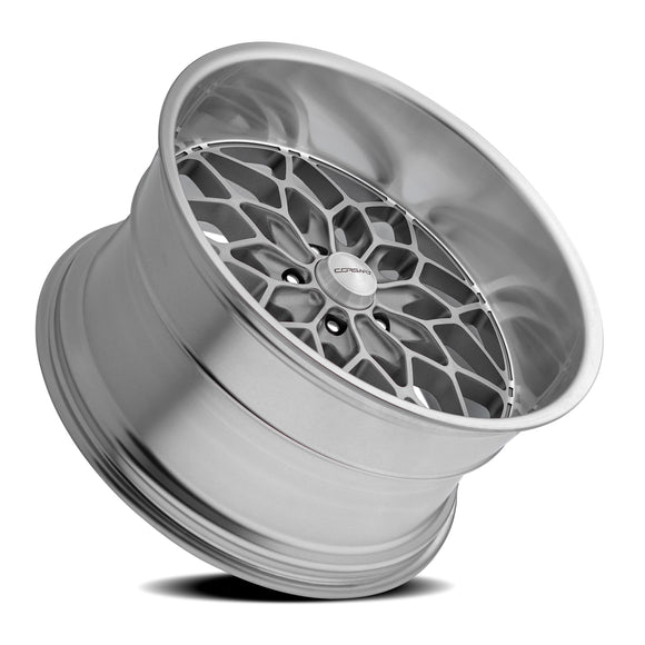 20x12 Corsart Gunner Gloss Brushed With Diamond Cut Lip 5x139.7 ET0 Wheel