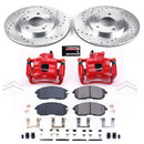 PowerStop Z23 Daily Driver Carbon-Fiber Ceramic Pads Drilled & Slotted Rotor & C
