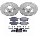 PowerStop Z23 Daily Driver Carbon-Fiber Ceramic Brake Pad and Drilled & Slotted