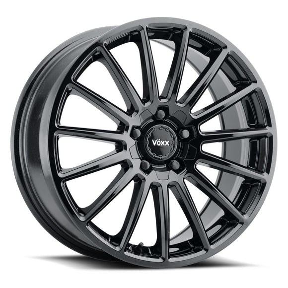 16x7 Voxx Casina Gloss Black 5x108/114.3 ET20 wheel/rim
