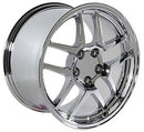 17" Replica Wheel CV04 Fits Chevrolet Corvette - C5 Z06 Rim 17x9.5 Chrome Wheel