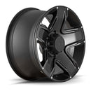 16x8 Mamba M13 Matte Black 5x114.3 5x4.5 ET13 Wheel Rim