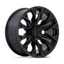 20x9 Fuel Off-Road D804 Flame Blackout 6x135 ET1 CB87.1 Wheel Rim