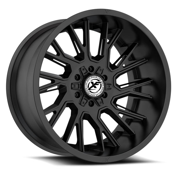 20x9 XF Off-Road XF-230 Satin Black 6x135/139.7 ET0 wheel/rim