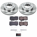 PowerStop OE Stock Replacement Low-Dust Ceramic Brake Pad and Rotor Kit