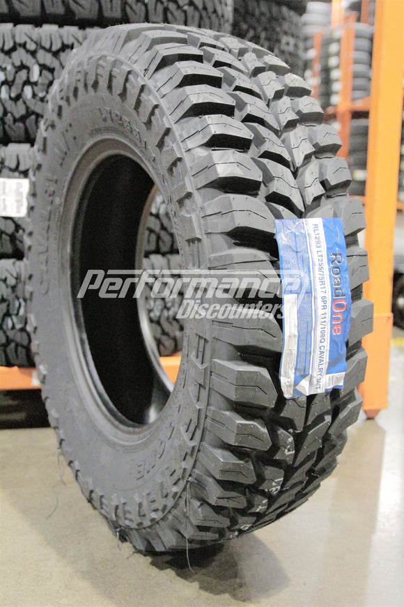 255/75R17 RoadOne Cavalry MT 111/108Q BW C/6 255 75 17 2557517