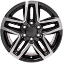 18" Replica CV34B fits Chevrolet Silverado 18x8.5 Machined