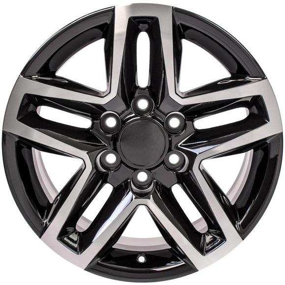 18" Replica CV34B fits Chevrolet Silverado 18x8.5 Machined