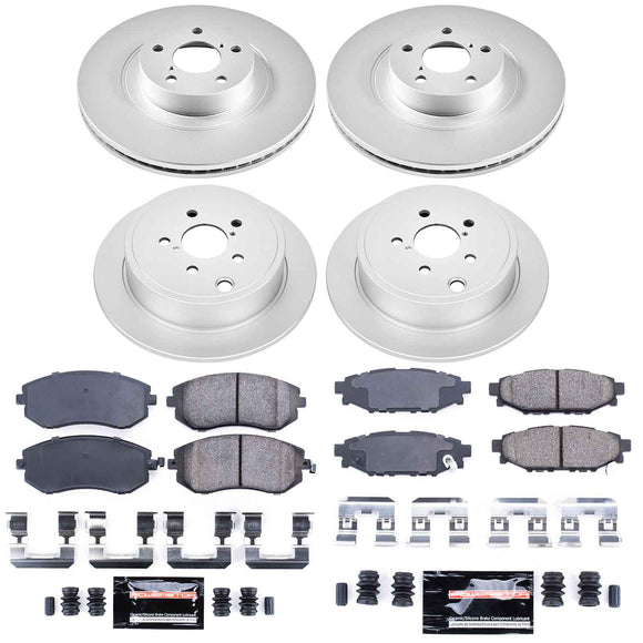 Z23 Daily Driver Premium Carbon-Fiber Ceramic Brake Pad and Fully Coated Rotor K