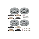 PowerStop OE Stock Replacement Low-Dust Ceramic Brake Pad and Rotor Kit