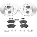 PowerStop Z23 Daily Driver Carbon-Fiber Ceramic Brake Pad and Drilled & Slotted